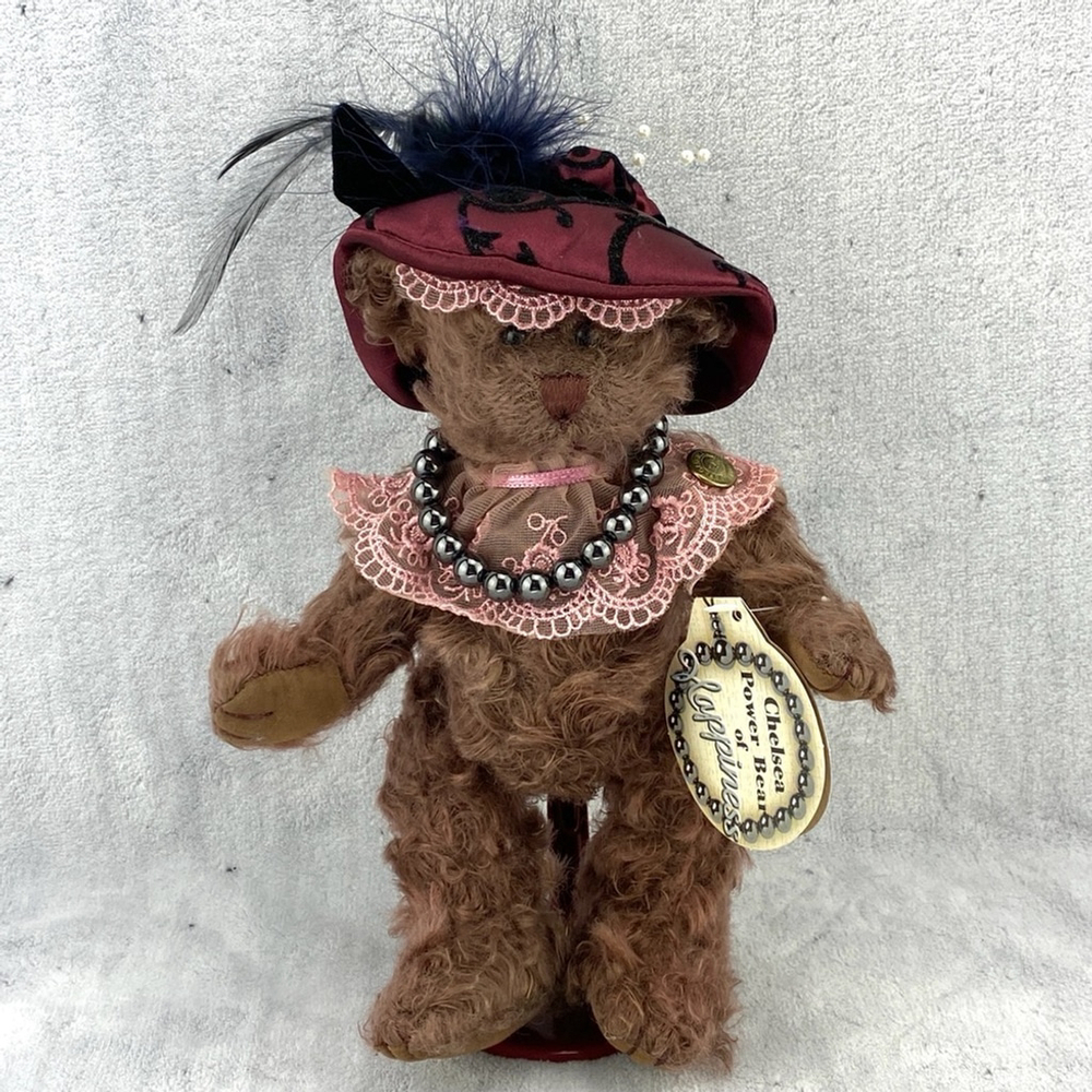 Pickford Brass Button Power Bear of Happiness Chelsea Bracelet 9 inch Plush